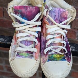 Colorful Unisex High-Top Sneakers